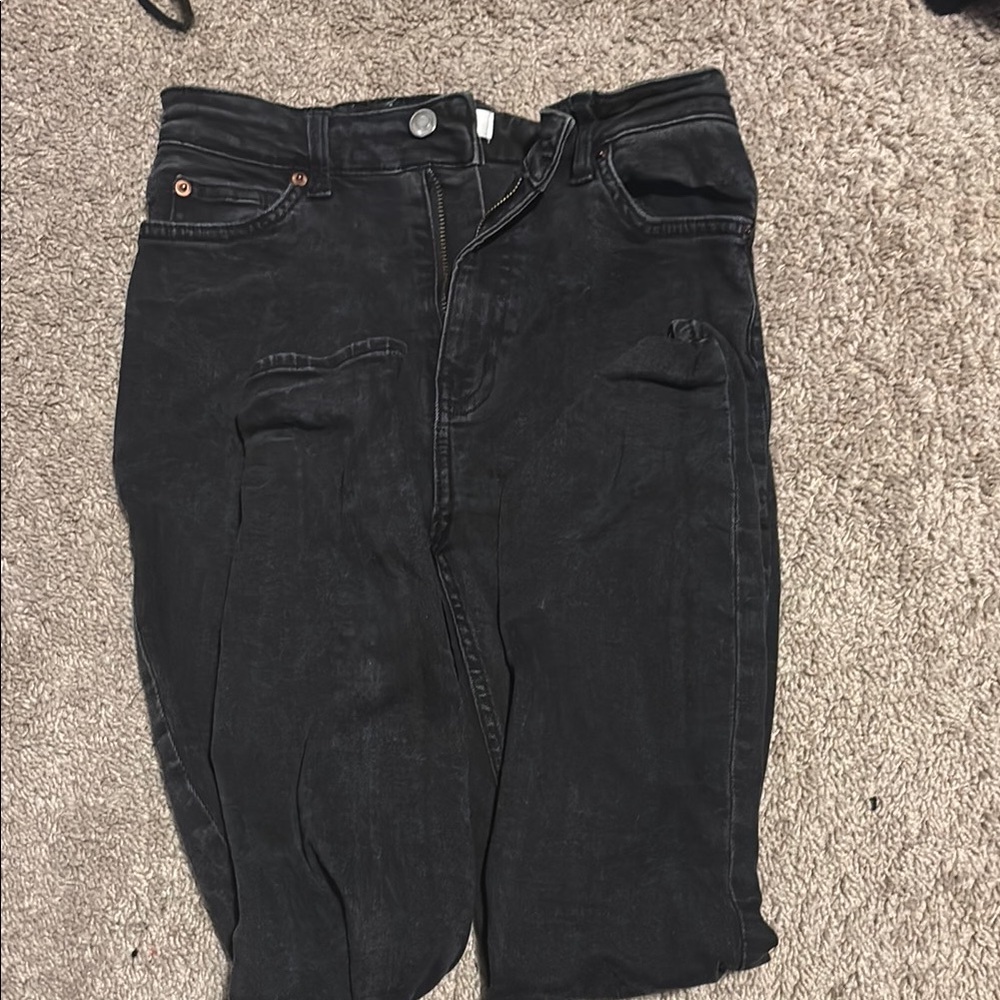 Black Denim Jeans